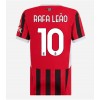 AC Milan Rafael Leao #10 Hemmatröja Dam 2024-25 Korta ärmar